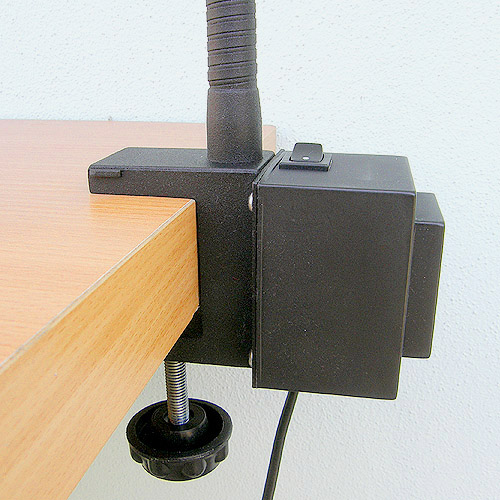 Lampa v provozu