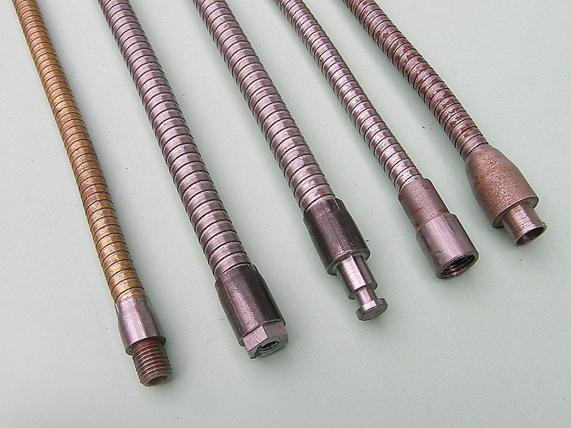 Detail ohebné trubky Spiritflex